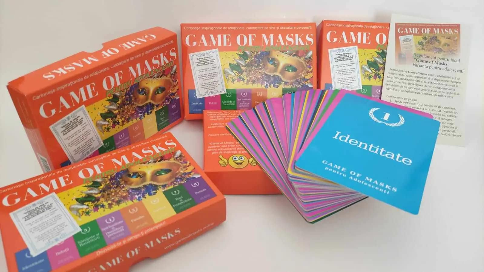 Game of Masks – Pachetul cu 4 cutii diferite - imagine 5