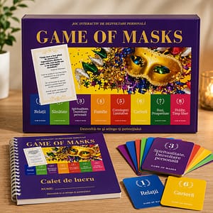 Game of Masks – Jocul Măștilor - cartonașe/joc de introspecție