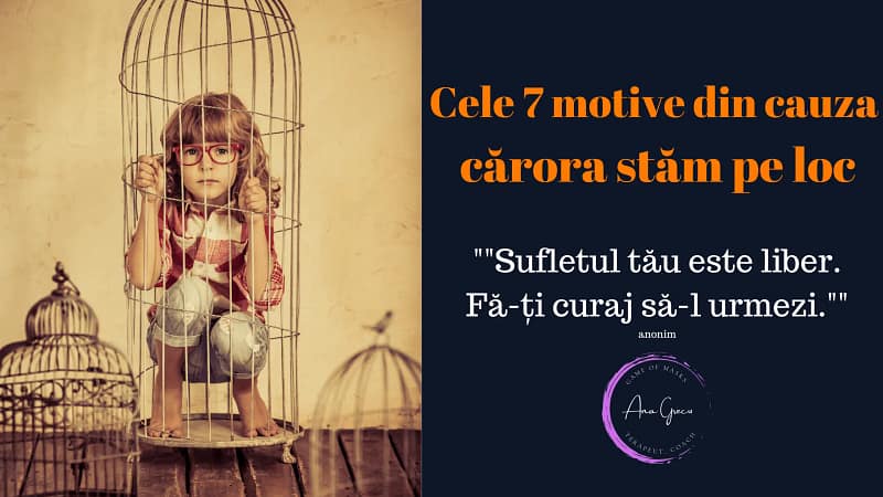 Cele 7 motive din cauza cărora stăm pe loc